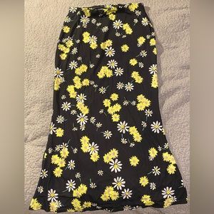 Flare pencil skirt